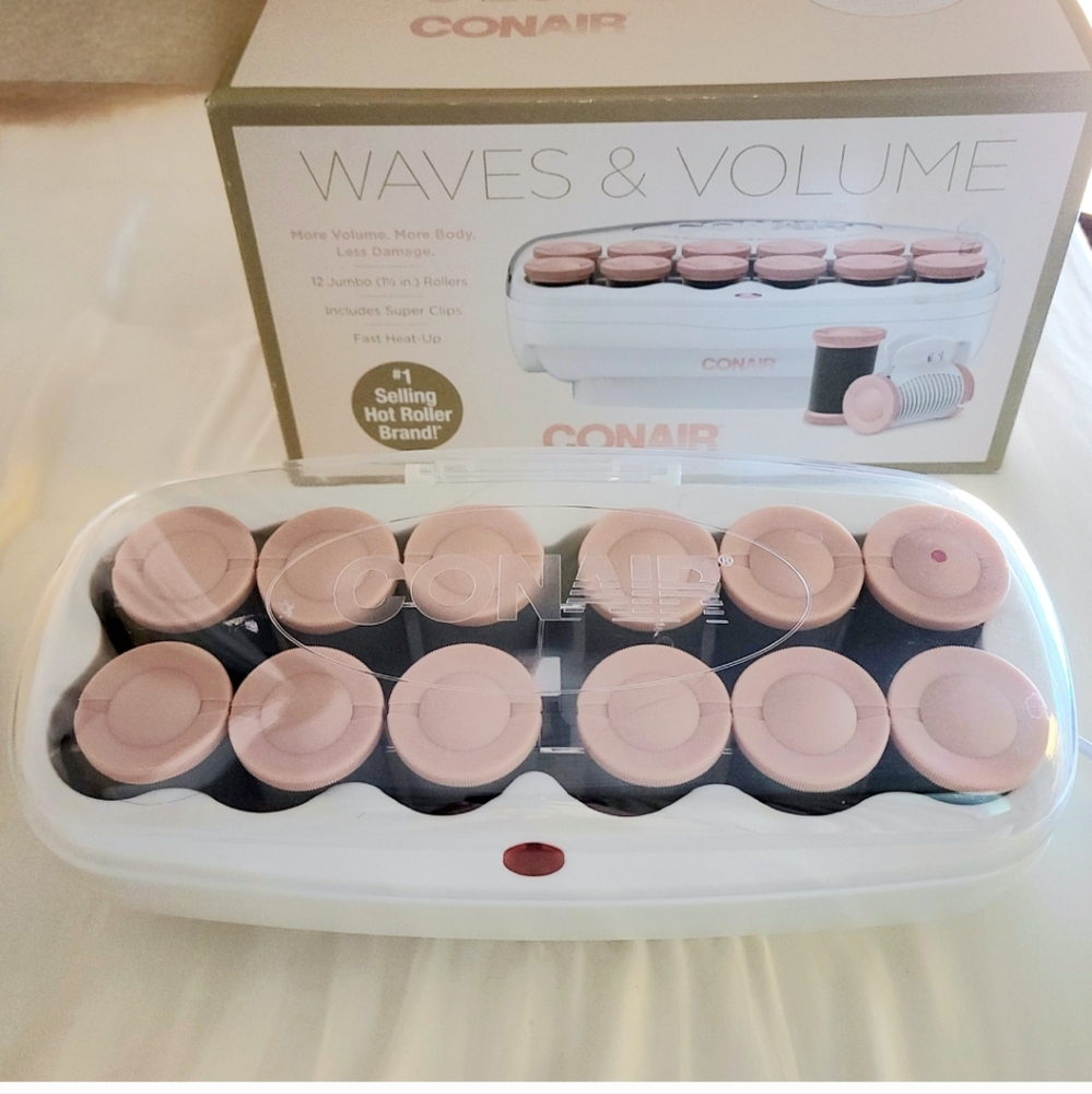 Conair Hot Rollers W Box-Used Once